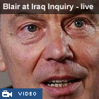 Tony Blair at Iraq Inquiry - live